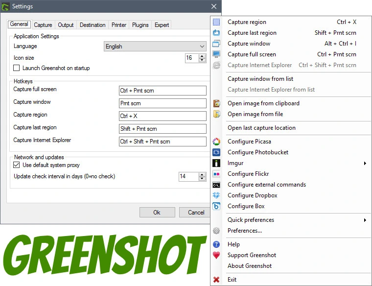 Greenshot editor preview